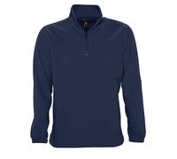 Mens Womens Unisex Half Quarter Zip Neck Fleece Top