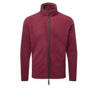 Mens Womens Zip Up Fleece Jacket Plain Zipped Jumper Warm Outerwear Top XS - 3XL