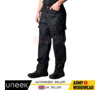 Mens Work Cargo Pocket Combat Workwear Black Navy Army Trousers Military Pants