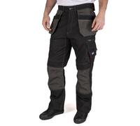 Mens Work Cargo Trousers Lee Cooper Holster Workwear Kneepad Pockets Reflective