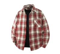 Men's Work Jacket, Men's Long Sleeve Shirt Lapel Collar Casual Large Size with Pocket Coat Chic Everyday Classics Loose Fit Passe-partout Jackets