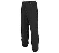 Mens Work Jeans Heavy Duty Tuff Straight Regular/Short/Long Leg 28-50 Waist (36 (Short), Black)