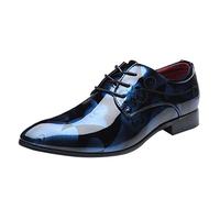 Men's Work Shoes with Heel, Leather Shoes, Men's Black Suit Shoes, Oxford Derby Shoes, Lace Up Men's Shoes, Lace-Up Shoes, Glitter Leather Business Shoes, Thicker Casual Shoes, Elegant Dance Shoes