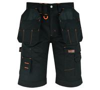Wrightfits Men Work Shorts Heavy Duty Black Grey Khaki Multi Pockets Mens Shorts