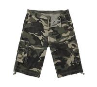 Mens Work Shorts Multi Pockets,Mens Camouflage Shorts,Durable Cargo Half Pants,Camo Tactical Shorts with Zip & Botton Fly, Performance Workwear Outdoor Work Pants for Hiking Camping Fishing
