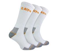 Mens Work Socks by CAT - 3 Multi Pack Cotton Boot Socks Size 6 7 8 9 10 11