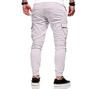 Mens Work Trousers Black Combat Trousers Men Slim fit Work Trouser Elasticated Waist Regular Fit Drawstring Cargo Pants with Multi Pockets Outdoor Walking Mens Hiking Trouser Workwear