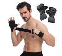Mens Workout Gloves | Cross Training Gym Gloves - Silicone Padding Snug Fit Anti Slip Breathable Strong Grip Lightweight Mens Weight Lifting Full Palm Protection For Fitness, Weightlifting, Exe