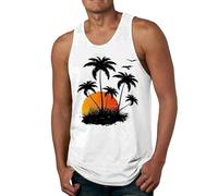 Mens Workout Tank Top Y-Back Gym Vest Quick Dry Muscle Tank Bodybuilding Sleeveless T Shirt Mens Knitted Tank Tops Slim Vest for Men Belly Men's t Shirts Multi Packs (Beige, XXXL)