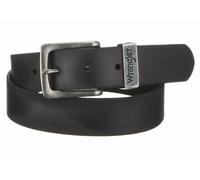 Wrangler Basic Metal Loop Belt Black 110 cm Man