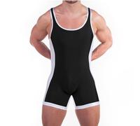 Men's Wrestling Singlets Sleeveless Athletic Supporters Wrestling Uniform | Stretchy one-piece singlet,Sports Bodysuit Jumpsuits for Fun,training,competition,gym,workout,casual