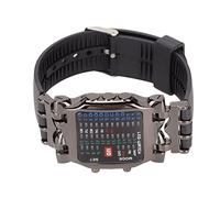 Men's Wrist Watch, Fashion 31 LED Button Type Rectangular Men's Watch for Daily Use for Father