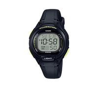 Mens Wristwatch CASIO LW-203-1BVDF Vintage Silicone Black Chrono Alarm