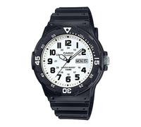 Mens Wristwatch CASIO MRW-200H-7BVDF Silicone Black White Classic Sub 100mt