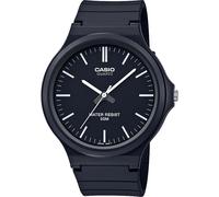 Mens Wristwatch CASIO MW-240-1EVDF Silicone Black Vintage Sub 50mt