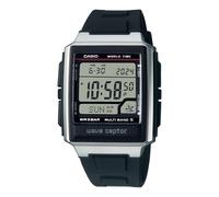 Mens Wristwatch CASIO WV-59R-1AEF Silicone Black Radiocontrolled