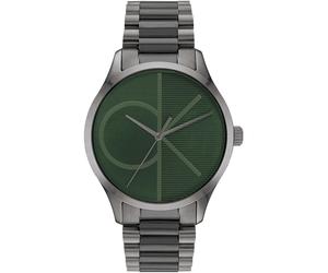 Mens Wristwatch CK CALVIN KLEIN ICONIC 25200164 Stainless Steel Black Green