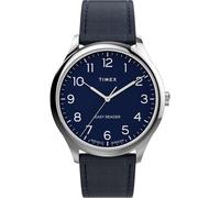Mens Wristwatch TIMEX EASY READER TW2V27900 Leather Blue