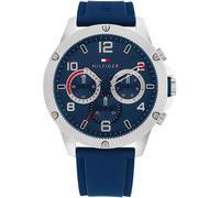 Mens Wristwatch TOMMY HILFIGER BLAZE 1792027 Multifunction Silicone Blue