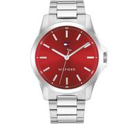 Mens Wristwatch TOMMY HILFIGER BRUCE 1710677 Stainless Steel Red