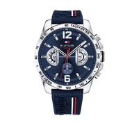 Mens Wristwatch TOMMY HILFIGER DECKER 1791476 Multifunction Silicone Blue