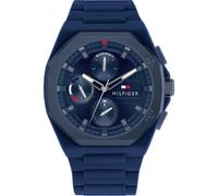 Mens Wristwatch TOMMY HILFIGER NEO 1792122 Multifunction Silicone Blue