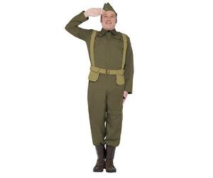 Men's WW2 Home Guard Private Fancy Dress Costume
