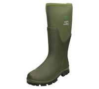 Mens Wyre Valley Wellington Boots - Severn - Green - UK 7