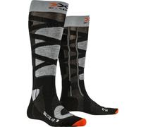Men's X-Socks Control 4.0 ski socks (anthracite melange/stone grey)
