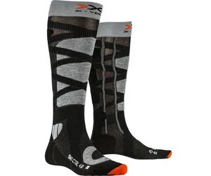 Men's X-Socks Control 4.0 ski socks (anthracite melange/stone grey)