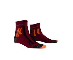 Men's X-SOCKS Trail Run Energy 4.0 Socks (namib red/trick orange)