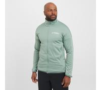 adidas Terrex Men's Xperior Climawarm Light Fleece Jacket, Green S