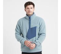 Men's Xploric High Pile Fleece Pullover Sweatshirt, Blue L