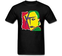 Men's XTC Design T-Shirt Black Graphic Unisex Tee Shirt M