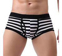 Mens Y Fronts Underwear Open Fly Pouch Boxers Shorts Stretch Fit Shorts & Trunks Running Sports Underpants Comfortable Men's Underwear for Everyday