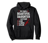 Mens Yes I Have A Beautiful Daughters I Also Have Sarcastic Pullover Hoodie