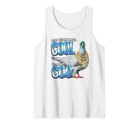 Mens You Can't Spell Cool Without Coo Funny Pigeon Tank Top
