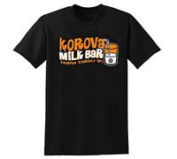 Men's Zest Korova Milk Bar T-Shirt Clockwork Orange Tee Black M