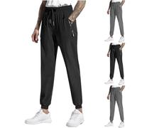 Mens Zip Pockets Sweatpants UK Sale Clearance,Man Jogging Tracksuit Bottoms Elasticated Waist Drawstring Trousers Lightweight Joggers Tapered Pants Loose Fit Gym Running Trouser Casual Workout Pant