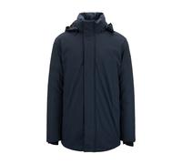 Men's Zip-Up Coat with Snap Button - male - Save The Duck - Down Jackets - Blue - L - Jackets L