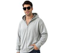 Mens Zip Up Hoodie,Mens And Womens Patchwork Contrasting Raglan Sleeve Round Neck Sweatshirt With Inner Long Sleeves