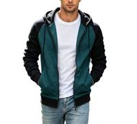 Mens Zip Up Hoodies,Versatile Color Hoodie For Classic Pullover Sweatshirt With Front Pouch Pocket And Cozy Fleece