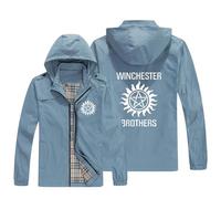 Men's Zipped Hoodie Super.natur-al, Breathable Full Sleeves Mens Sweatshirt with Hood, Fashion Comfort Mens Cardigans, for Winter Outdoor Training, Print(Multicolor 5,XXL)