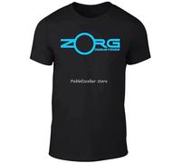 Men's Zorg Industries T-Shirt - Gift Fiction Movie Science Film Sc-Fi Comic Harajuku Funny Tee Shirt Black