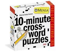 Mensa 10-Minute Crossword Puzzles Page-A-Day® Calendar 2026