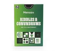 Ginger Fox Mensa Riddles & Conundrums Trivia Challenge Cards | Logic Puzzle Solving Brain Training Activity Cards for Ages 14+ Years | Put Your Problem Solving Skills To The Ultimate Test.