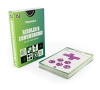 Ginger Fox Mensa Riddles & Conundrums Trivia Challenge Cards | Logic Puzzle Solving Brain Training Activity Cards for Ages 14+ Years | Put Your Problem Solving Skills To The Ultimate Test.