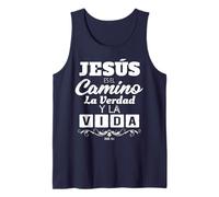 Mensajes Biblicos Dios Jesus Espanol Spanish for Christians Tank Top