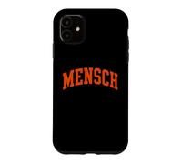 Mensch Hebrew Yiddish Slang Jewish Humor Father's Day uncle Case for iPhone 11