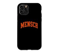 Mensch Hebrew Yiddish Slang Jewish Humor Father's Day uncle Case for iPhone 11 Pro